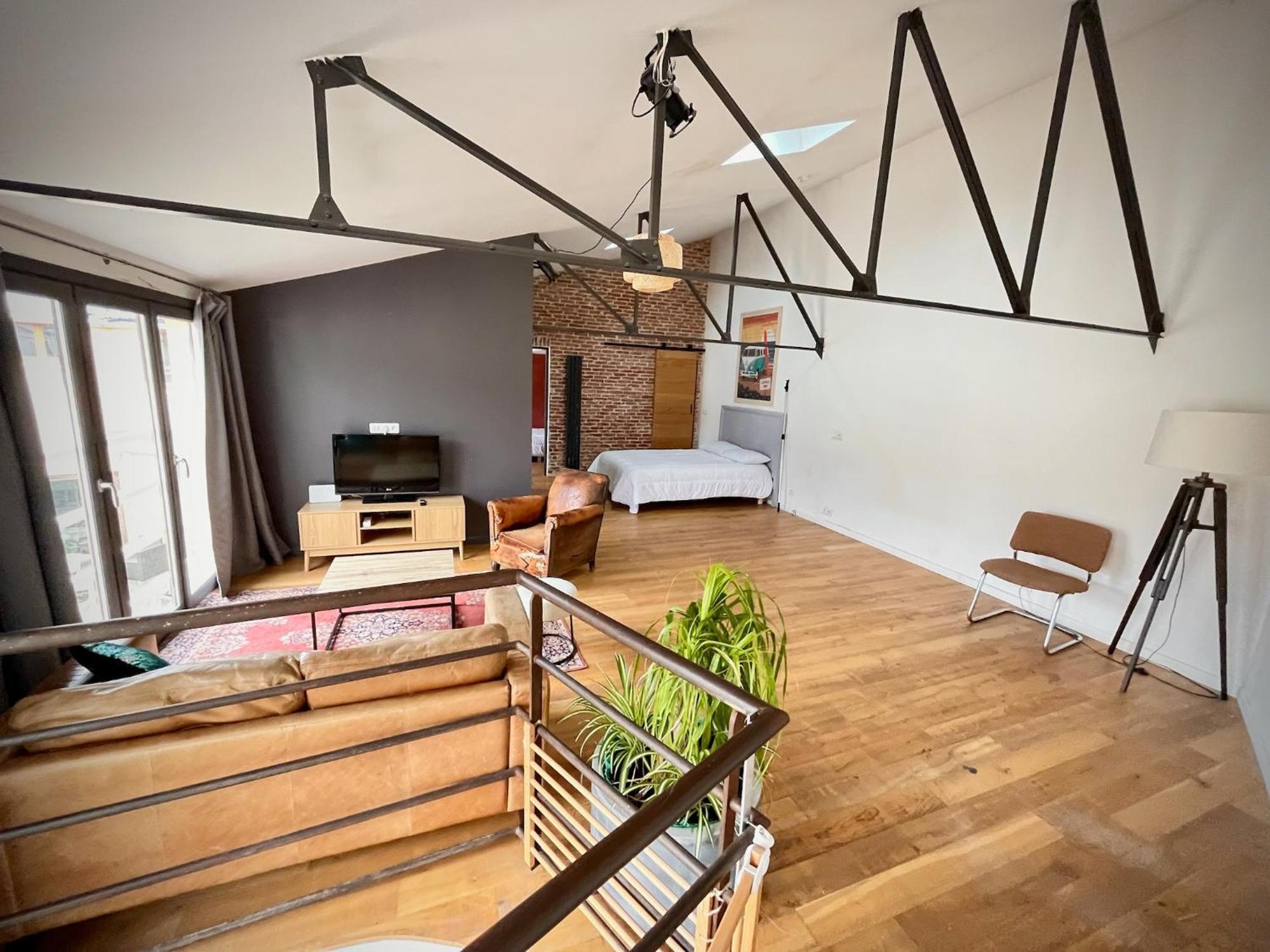 Grand Loft 6pax Avec Terrasse Apartment Vitry-sur-Seine